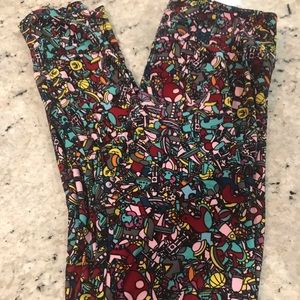 Lularoe leggings Christmas toys
